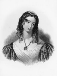 ジョージ・ゴードン・バイロン（1788-1824）の物語詩『チャイルド・ハロルドの巡礼』の挿絵、イネス、エングレーヴィング。