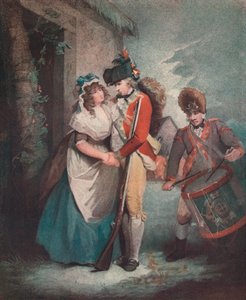 「ビリテッド兵士の出発」、c1786-1813、1909