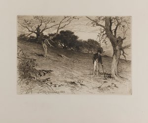 ニューイングランドの古い果樹園 作： George H. Smillie
