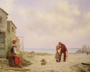 漁師の帰還 作： George Haquette