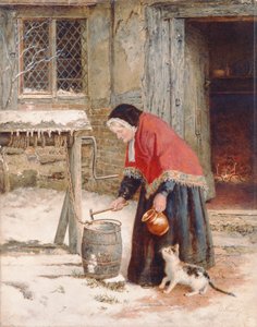 冬の朝 作： George Hardy