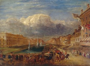 1851年、ヴィクトリア女王とアルバート公のマンチェスター訪問