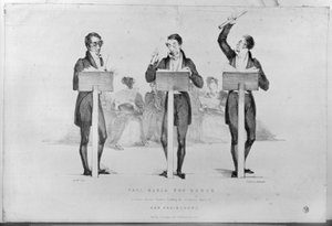 カールマリアフォンウェーバー（1786-1826）、コベントガーデンシアターで1826年の有名な「デアフライシュッツ」オペラを指揮