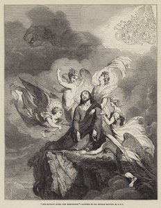 誘惑後の救い主 作： George Hayter