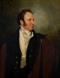 ジョージ・オーガスタス・フレデリック・ヘンリーの肖像、第2代ブラッドフォード伯爵、1809-50年頃（キャンバスに油彩） 作： George Hayter