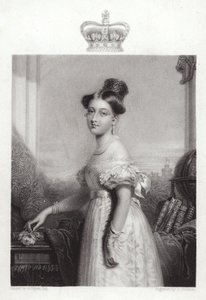 18歳のビクトリア女王 作： George Hayter