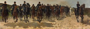 騎兵、1883-1888 作： George Hendrik Breitner