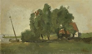 農場 作： George Hendrik Breitner