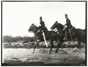 馬に乗った黄色い砲兵ライダー 作： George Hendrik Breitner