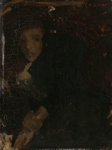 MCJ (マリー) ジョーダン (1866-1948)、芸術家の妻 作： George Hendrik Breitner