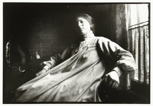 ブライトナーの家で見知らぬ女性の肖像 作： George Hendrik Breitner