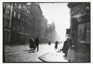 ロッテルダムのストリート ビュー 作： George Hendrik Breitner