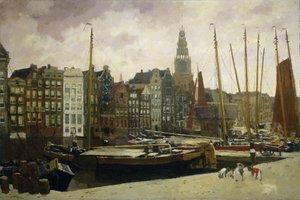 ダムラック、アムステルダム 作： George Hendrik Breitner