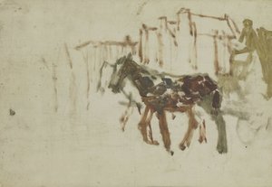 ロキン ザ ロキン、アムステルダム 作： George Hendrik Breitner