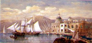 アドリア海沿岸 作： George Henry Andrews