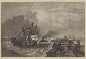 船と乗組員が保存した、水彩画家協会の展示会 作： George Henry Andrews