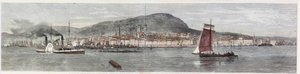 カナダ東部のモントリオール市の景色 作： George Henry Andrews