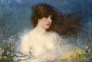 春のイディール 作： George Henry Boughton