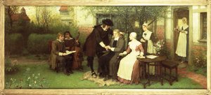 アンドリューマーベル（1621-78）が友人のジョンミルトン（1608-74）を訪問