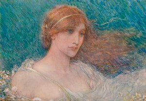 4月、c1850-1905、1906。 作： George Henry Boughton