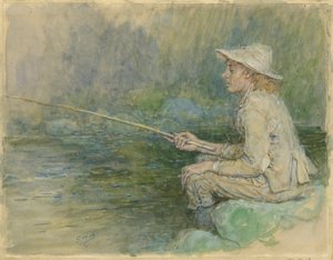 ボーイフィッシング 作： George Henry Boughton