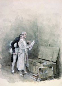 証書箱 作： George Henry Boughton