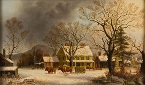 The Old Inn-Ten Miles to Salem、1860-63