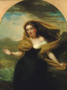 『テンペスト』のミランダ、1856年。