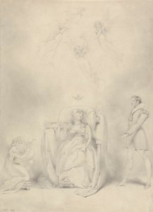 キャサリン妃の夢 作： George Henry Harlow