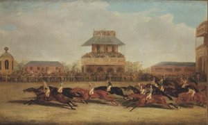 "ロッキンガム "が "ムッシューマン "と "ベルシャザール "を倒す 作： George Henry Laporte