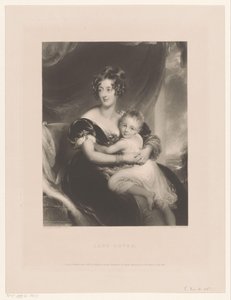 ポートレット・ヴァン・ジョージアナ・アガー＝エリス Lady Dover (オブジェクトのタイトル) 作： George Henry Phillips