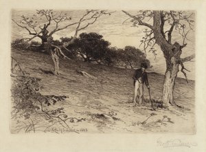 オールド ニュー イングランド オーチャード 作： George Henry Smillie