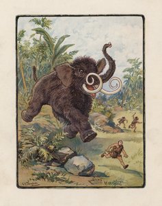 マンモス（カラーリトグラフ） 作： George Henry Thompson
