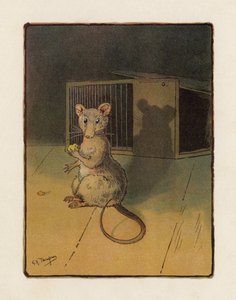 マウス（カラーリトグラフ） 作： George Henry Thompson