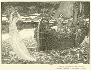 ウンディーネがドナウ川で消える 作： George Heywood Maunoir Sumner