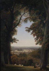 ミドルセックス、トゥイッケナムの遠景 作： George Hilditch