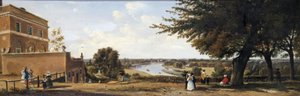 リッチモンドヒルからのウィックの左側の眺め（1837年）