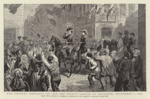 1854年9月7日、ブローニュの皇帝ナポレオン3世と王子の配偶者 作： George Housman Thomas