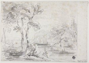 アルカディアンの風景、1805 作： George Howland Beaumont