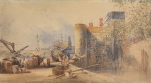 ロンドン塔の堀 作： George Howse