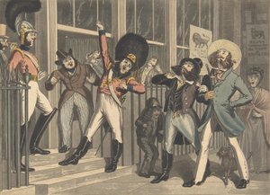 ライバルのウィスカー、ca。 1824. 作成者: ジョージ・ハント、セオドア・レーン。 作： George Hunt, Theodore Lane