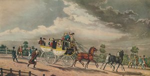 ステージコーチ、c1825、1929 作： George Hunt