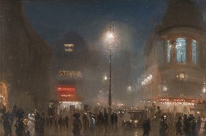 ロンドンシアターランド、1910年頃 作： George Hyde Pownall
