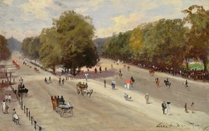 ロッテンロウ、ハイドパークコーナー 作： George Hyde Pownall