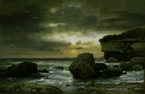 海兵隊、c。 187475. 作： George Inness