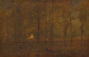 秋の森 作： George Inness