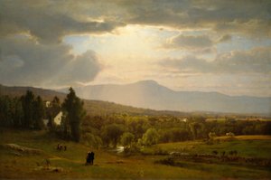 キャッツキル山脈 作： George Inness