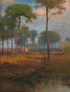 早朝、ターポン スプリングス、1892 年。 作： George Inness