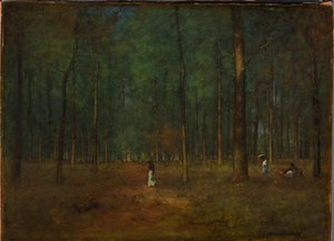 ジョージア・パインズ、1890年。 作： George Inness