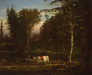 アディロンダックでは 作： George Inness